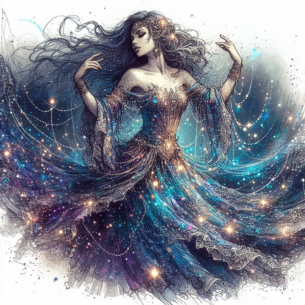 D3 Cosmic Dancer - AI Generated Artwork - NightCafe Creator