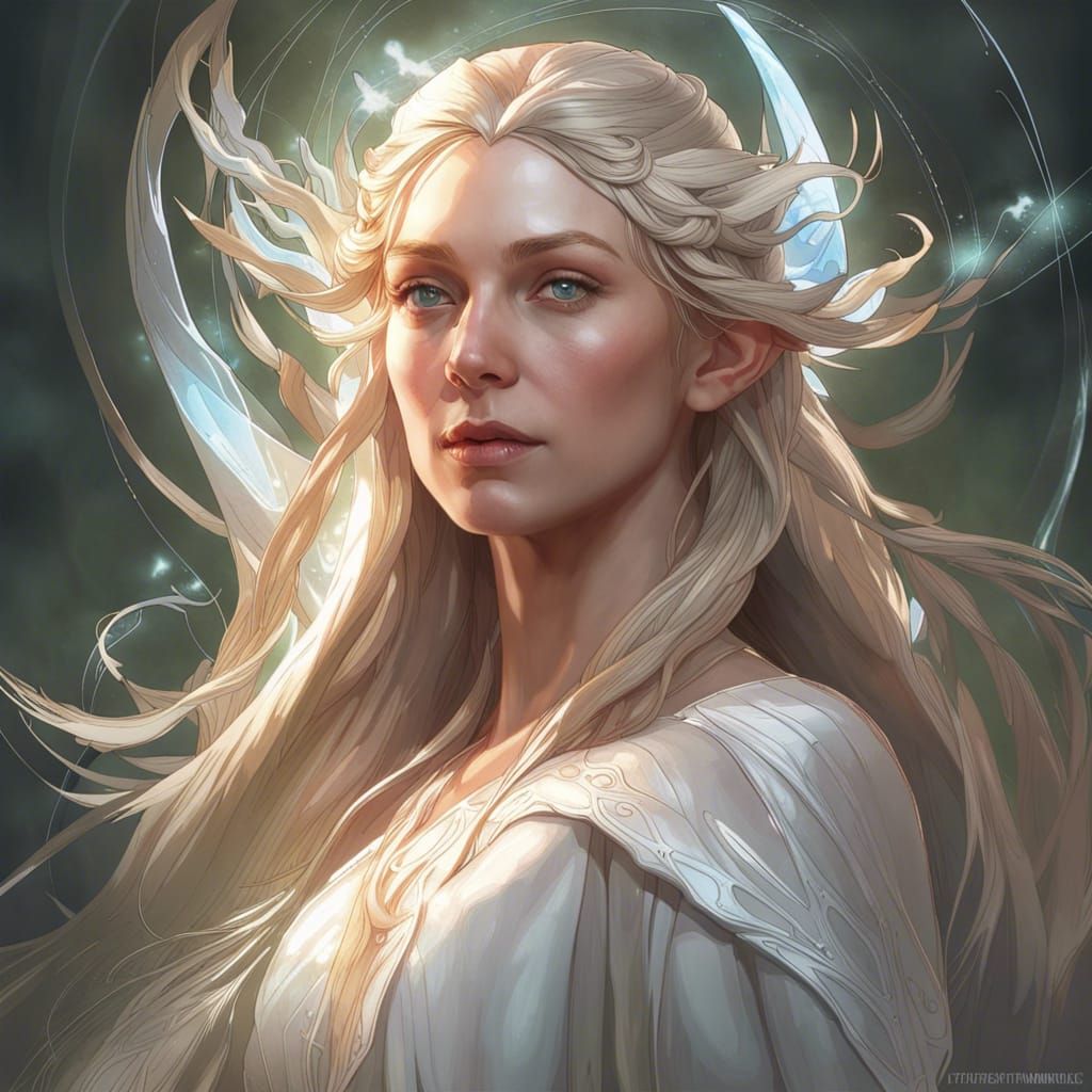 Galadriel - AI Generated Artwork - NightCafe Creator