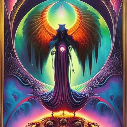 If Hell is an Abyss then Abaddon is the Abyss , Lisa Frank ,...