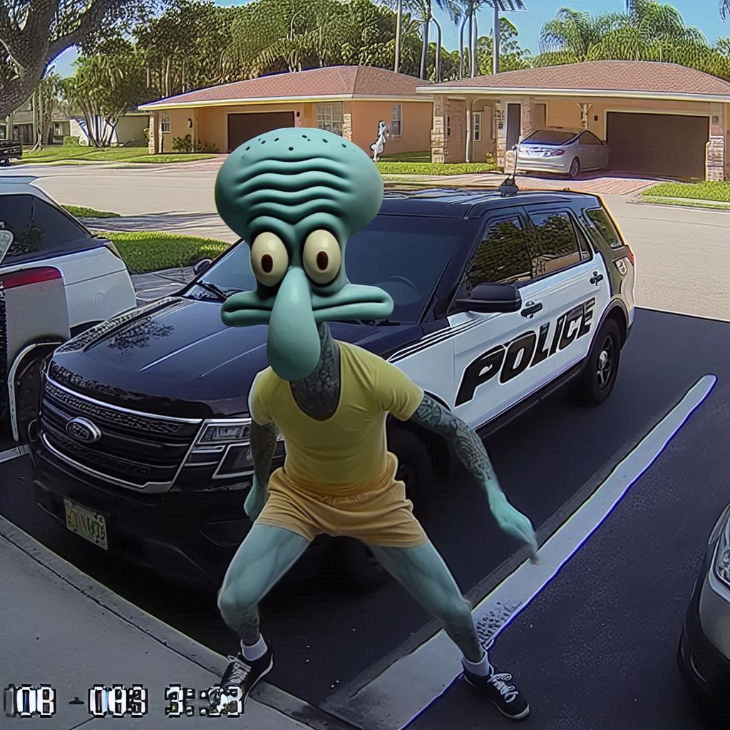 Florida Man Squidward