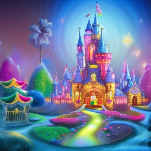 Candy land castle