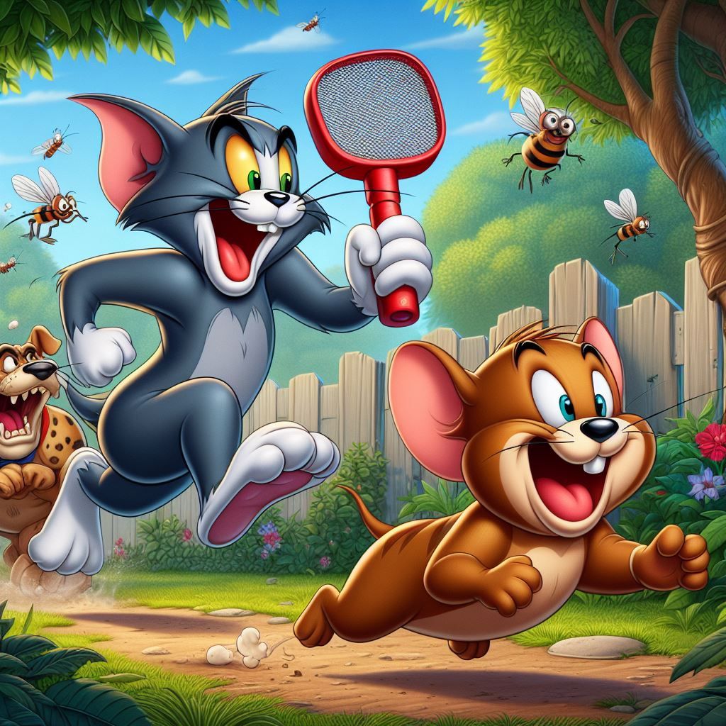 Tom & Jerry AI Generated Artwork NightCafe Creator