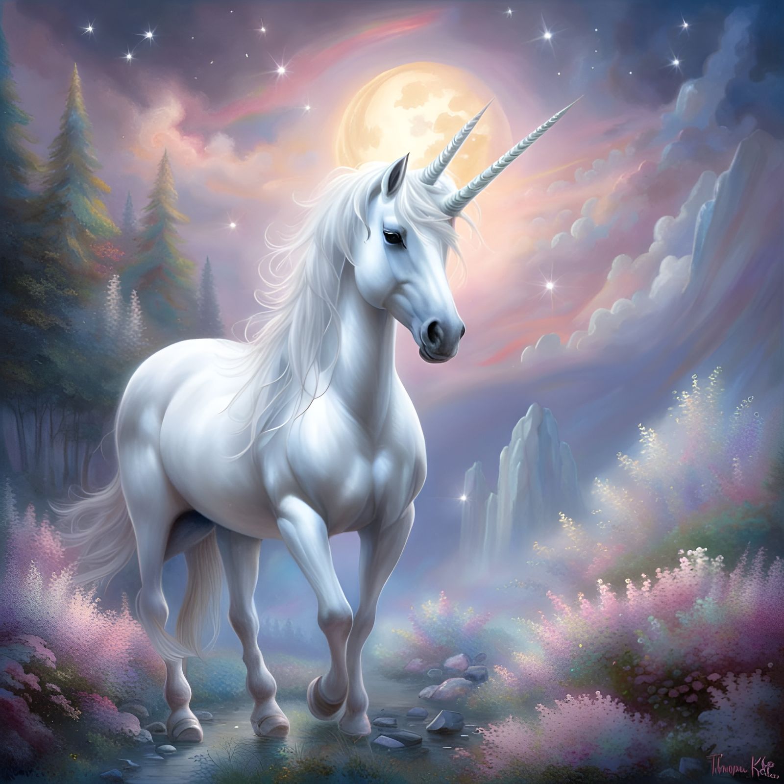 Unicorn - AI Generated Artwork - NightCafe Creator