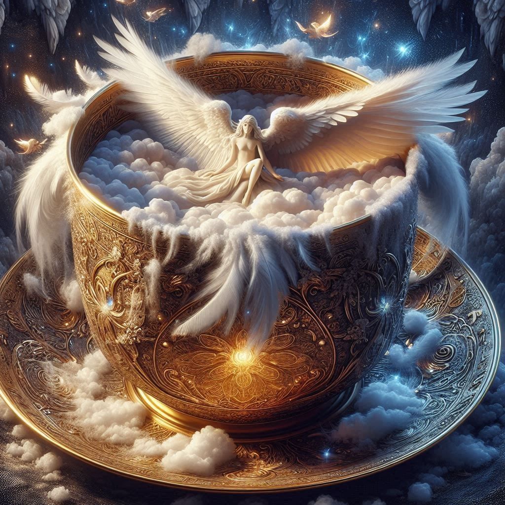 angel in a cup