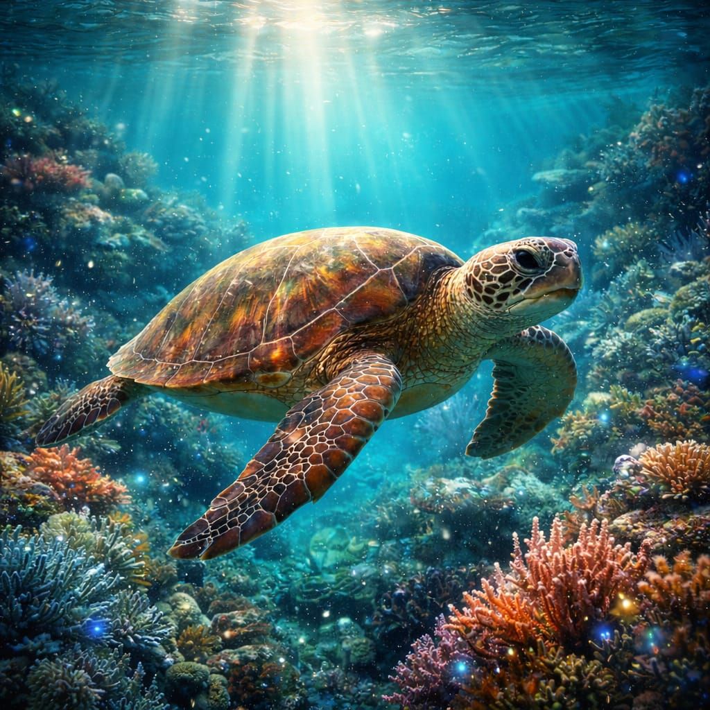 SEA TURTLE - Stillness Below