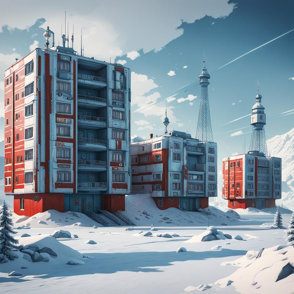Sovietwave: The Future That Could Have Been 5 - AI Generated Artwork ...