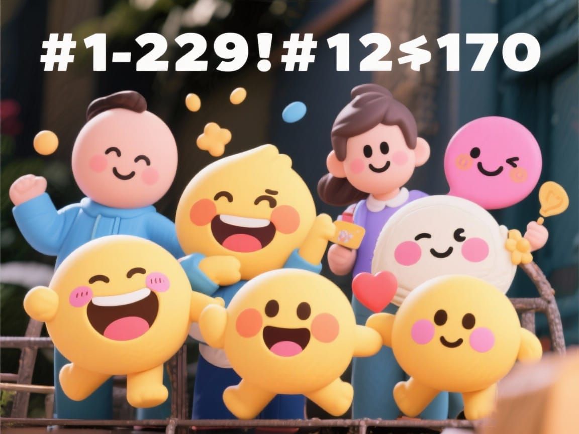 AI Generates Abstract Emojis with Mysterious Symbols