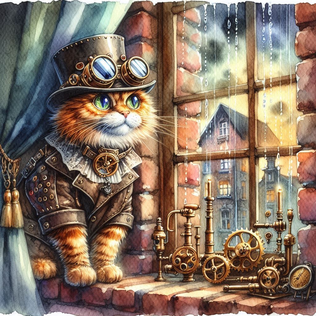 Steampunk Cat
