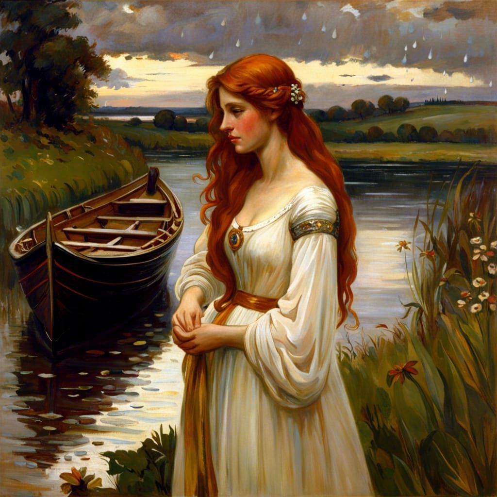 The Lady of Shalott   by @Soleith