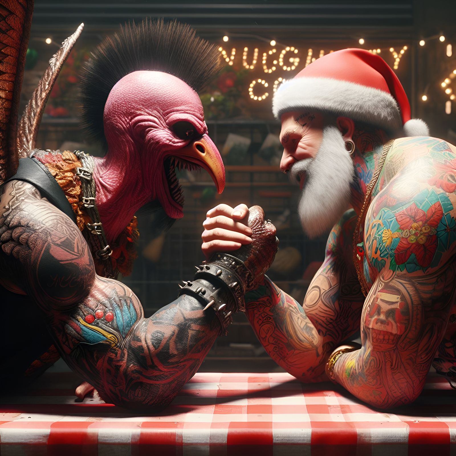 Turkey VS Santa