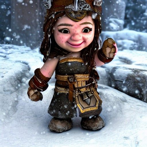 Female Dwarf Warrior