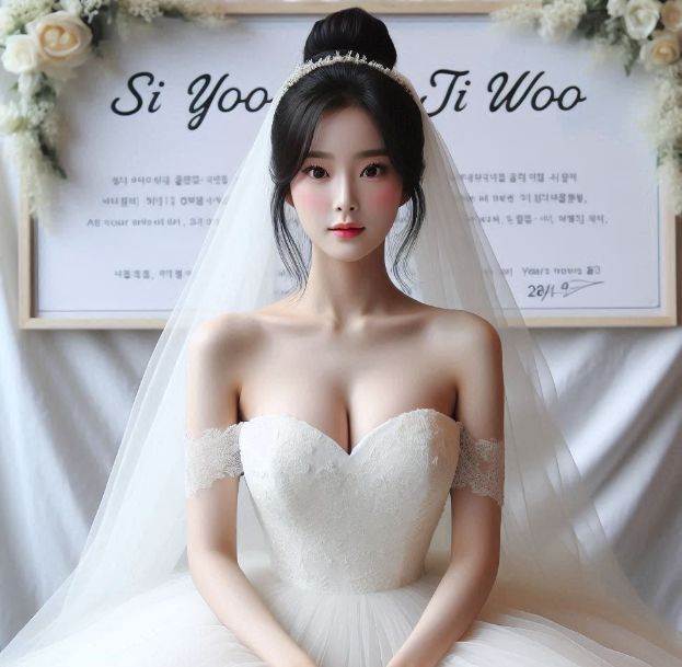 my cousin ji yoo's wedding day~~ 💍🕊️💒