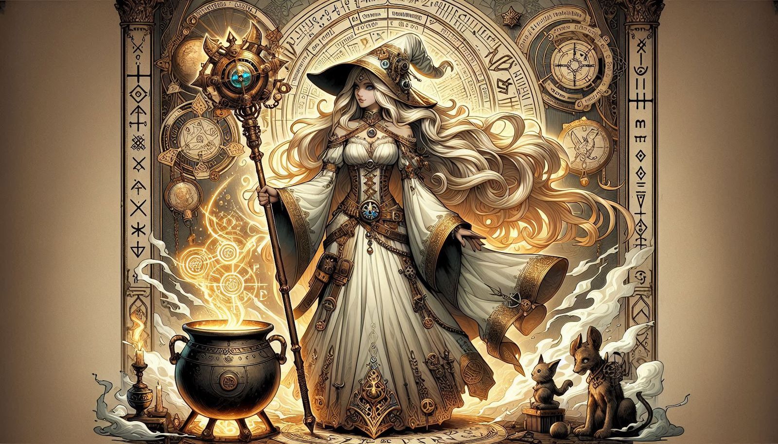 The Gentle and Kind Steampunk Witch