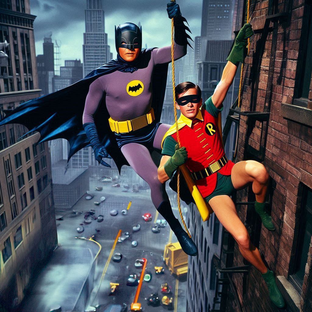 66 Classic style Batman & robin