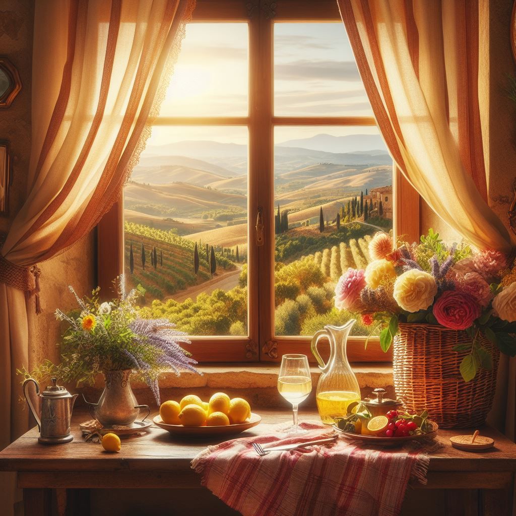Window View of Tuscany