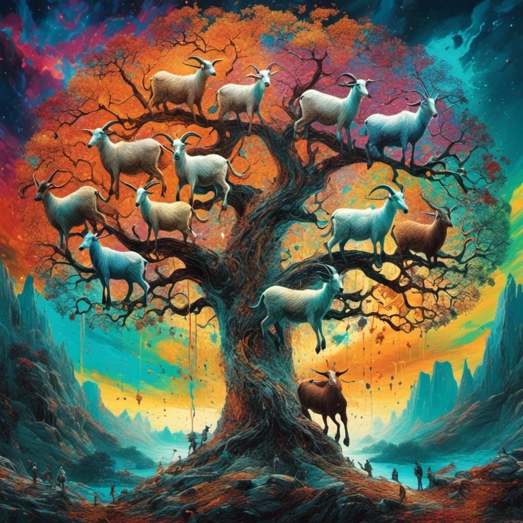Surreal tree