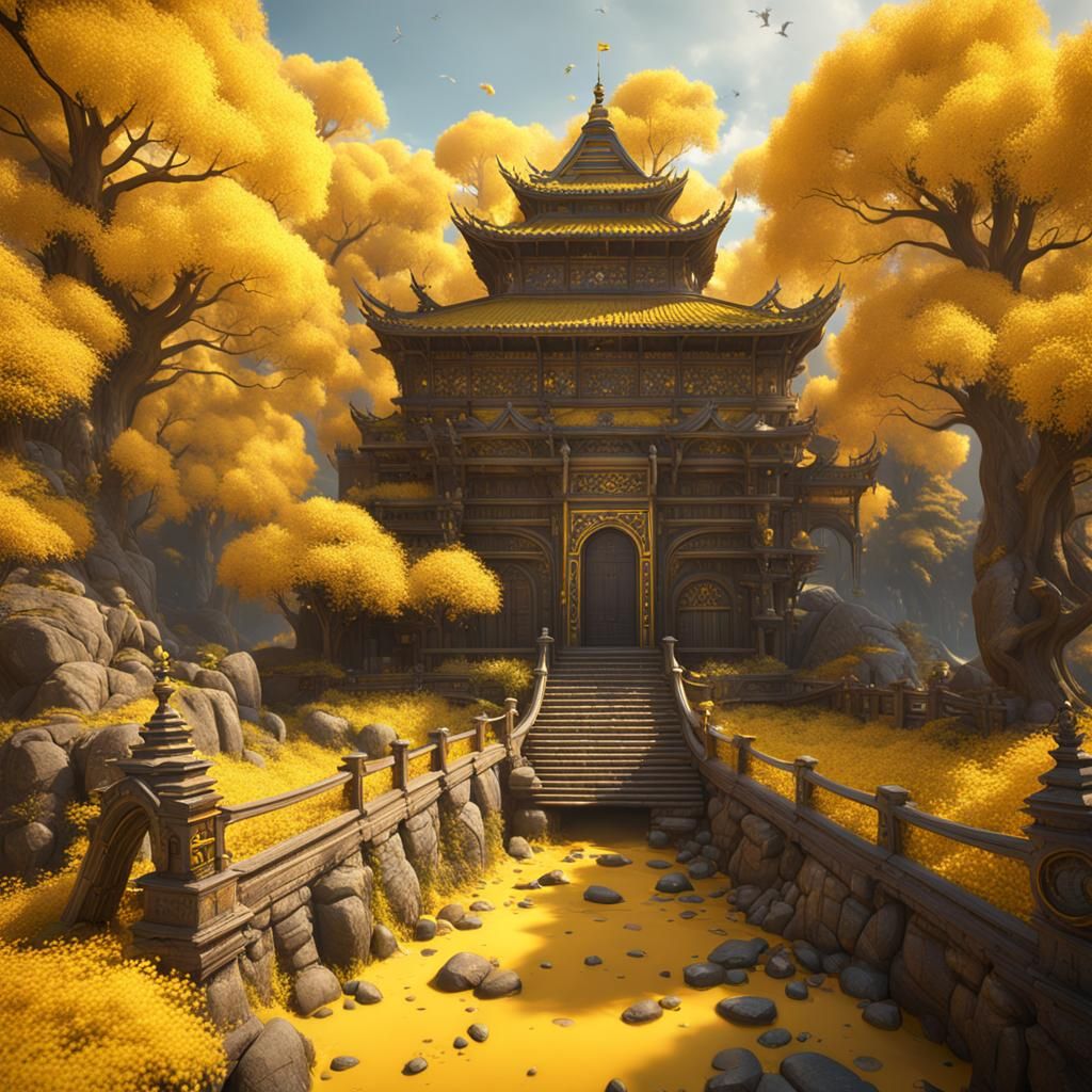 The Color Yellow  by @Katherine Leggett