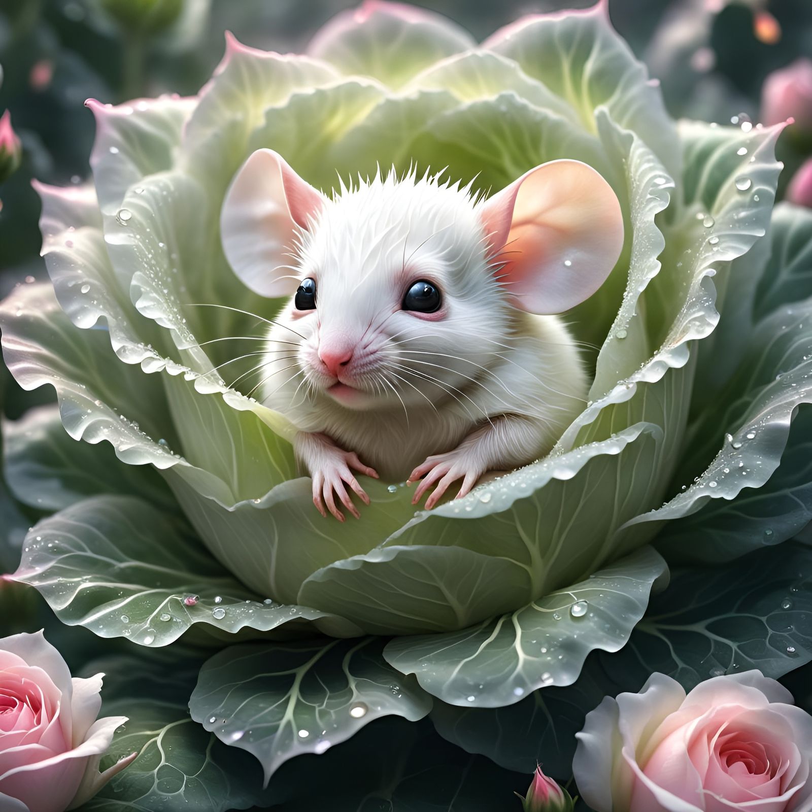 Cabbage Patch Mouse.  by @SmartArtz