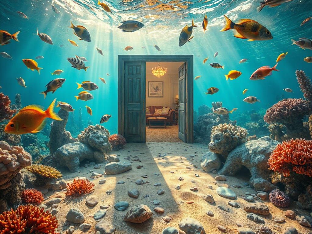 aquatic door  by @dai suki
