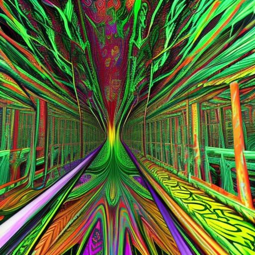 Liminal Passage AI Generated Artwork NightCafe Creator