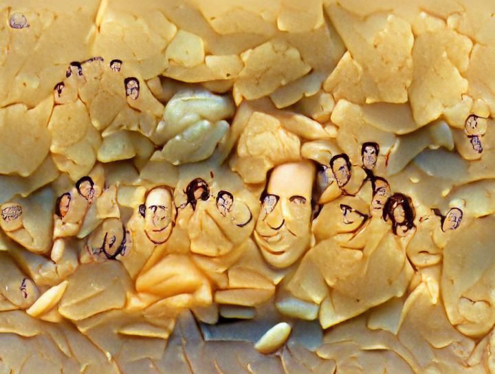 cast of seinfeld group photo