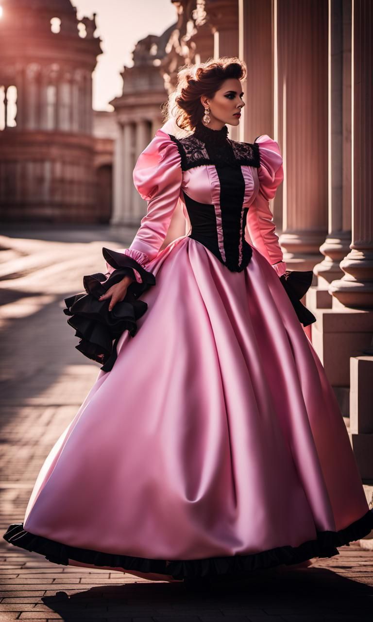 Faux Victorian gown 4a