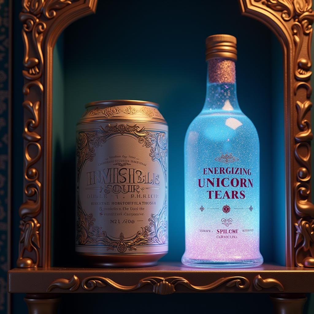 A can of “Invisible Soup” with a label that boasts zero calories (because there’s nothing inside).
A ...  by @biesiukas1