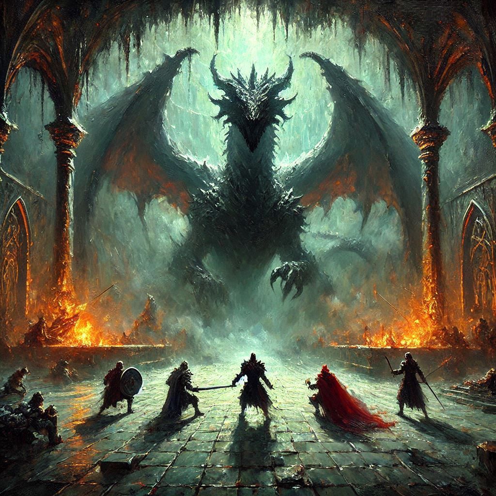 The Dragon or The Adventurers