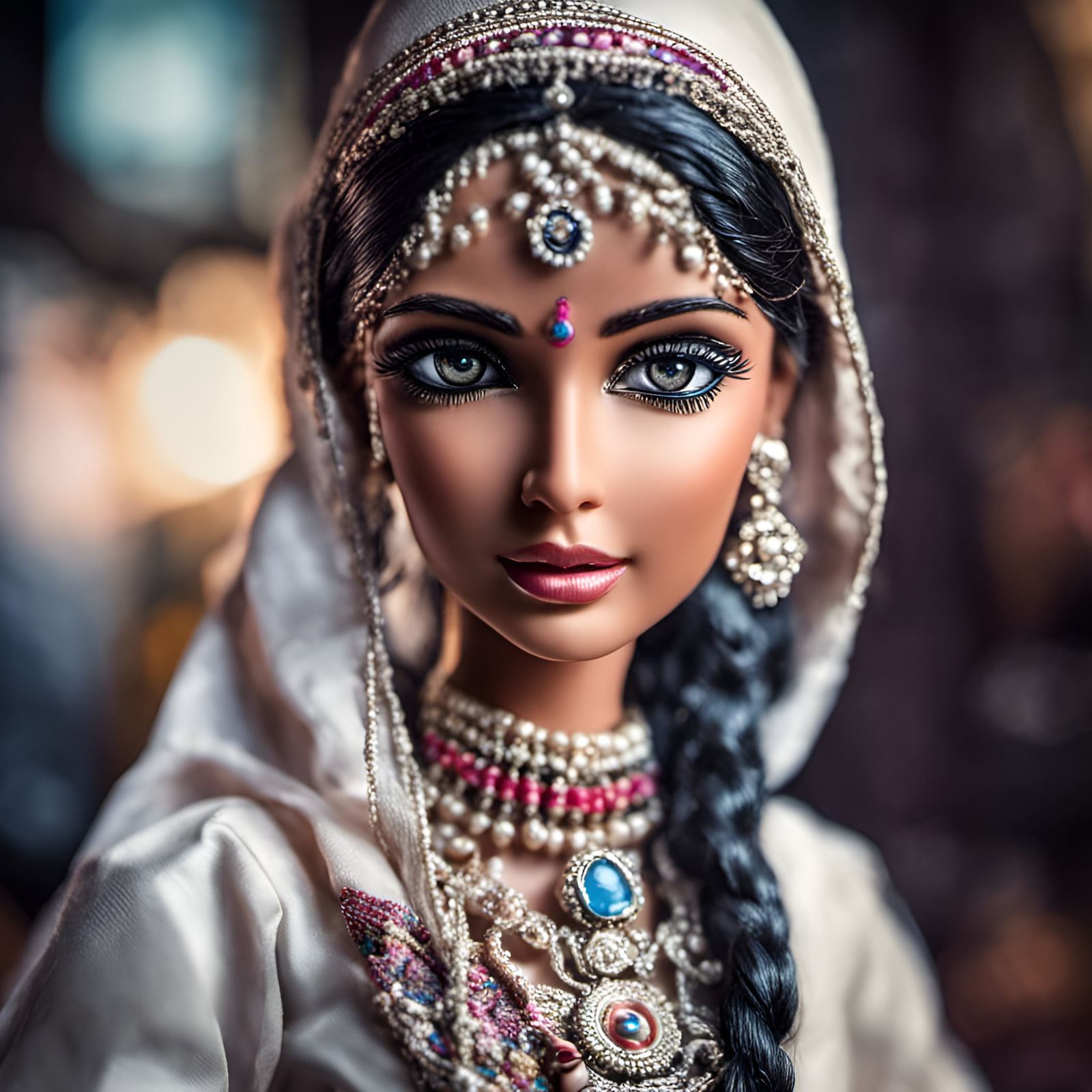 Indian Barbie Doll 01 AI Generated Artwork NightCafe Creator