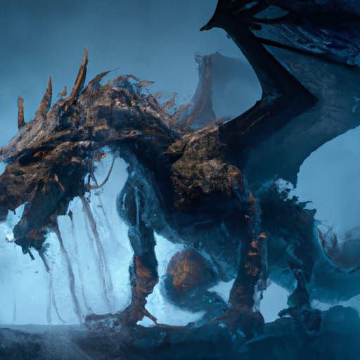 Zombie dragon