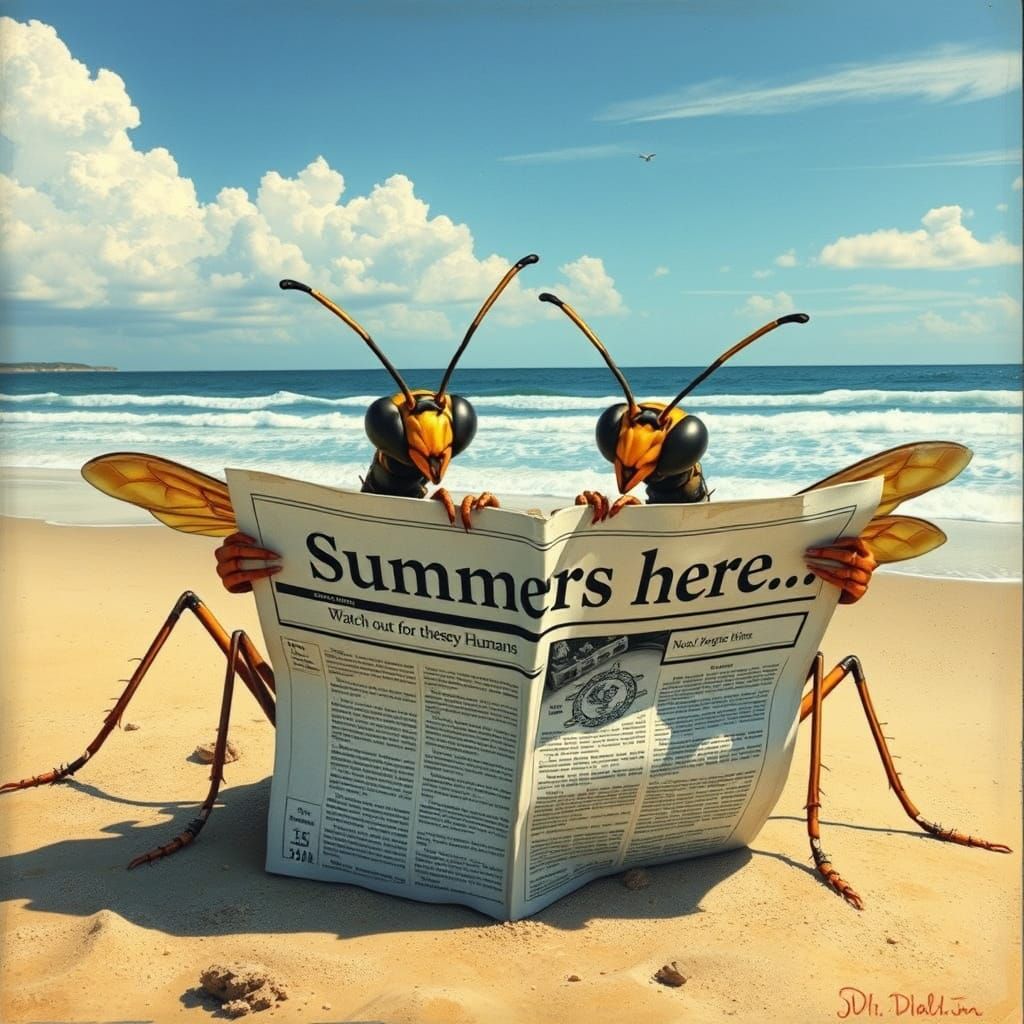 summers here... watch out for those pesky humans  by @foxxxy ava 