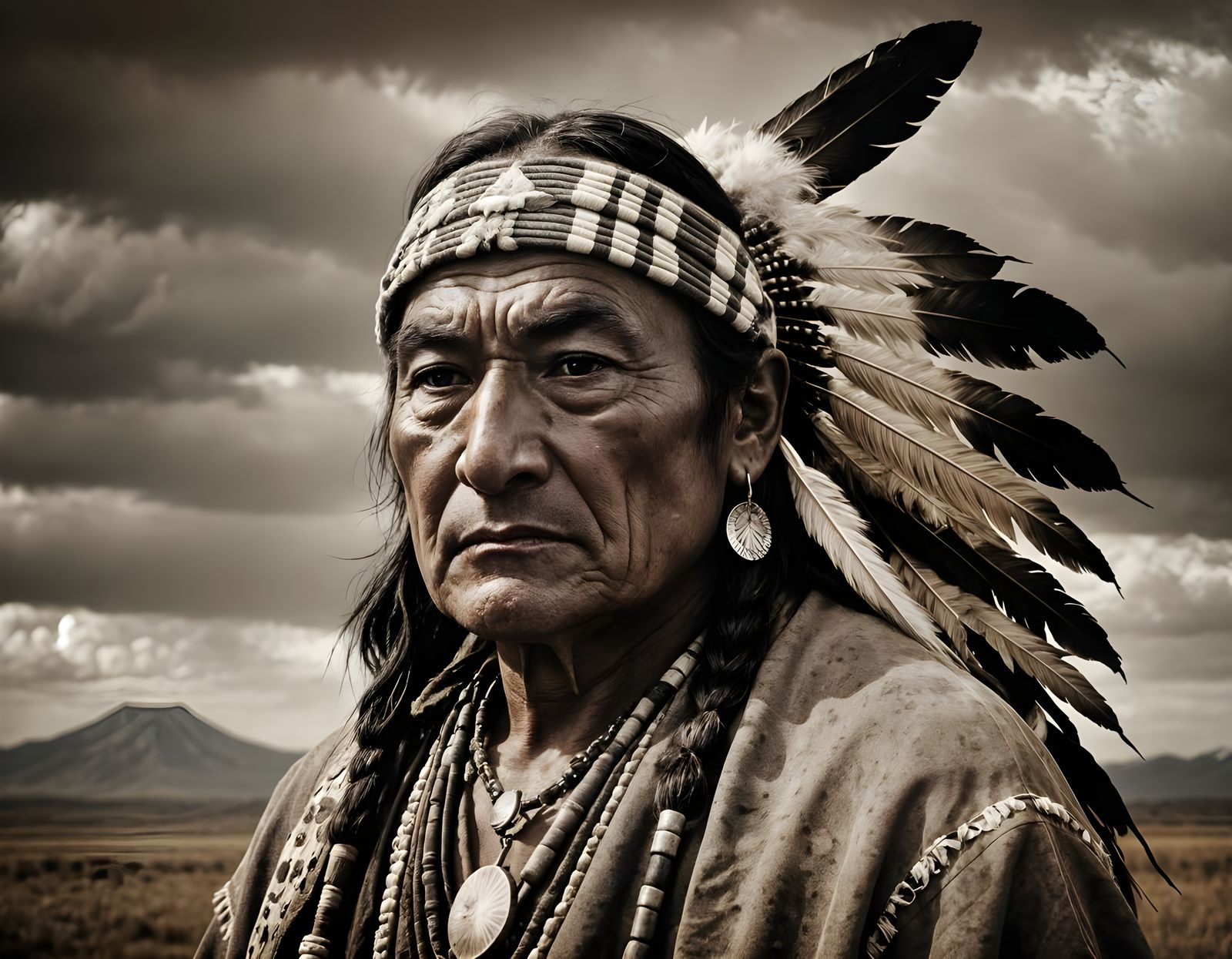 Sitting Bull  by @Mile