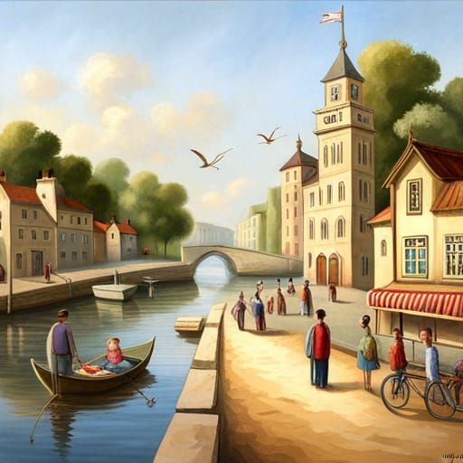 Le fleuve descend comme un œuf Et nous sommes les oiseaux/ d...