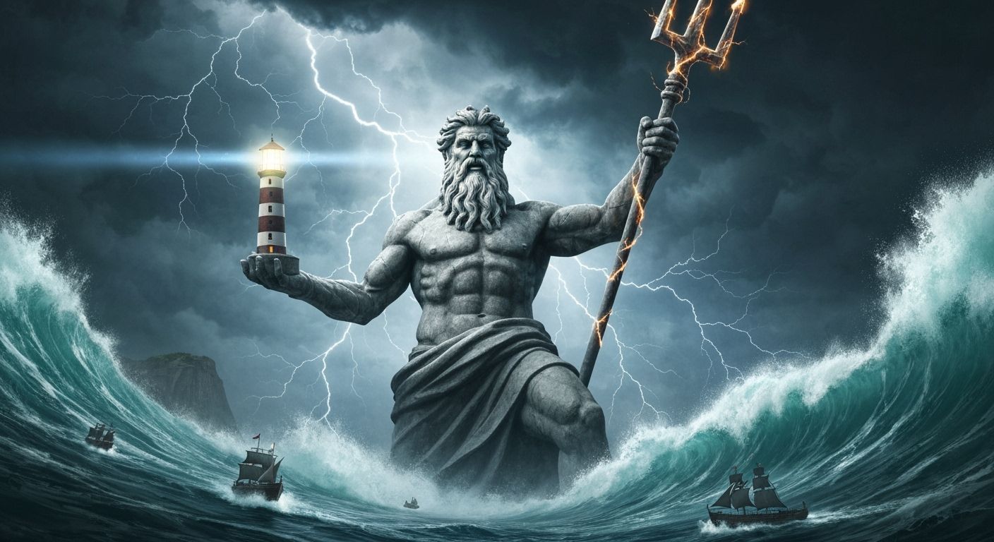 Poseidon's helping hand