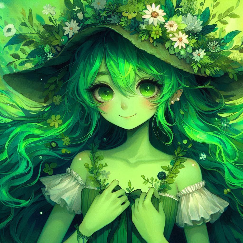 <Green is my favourite color>