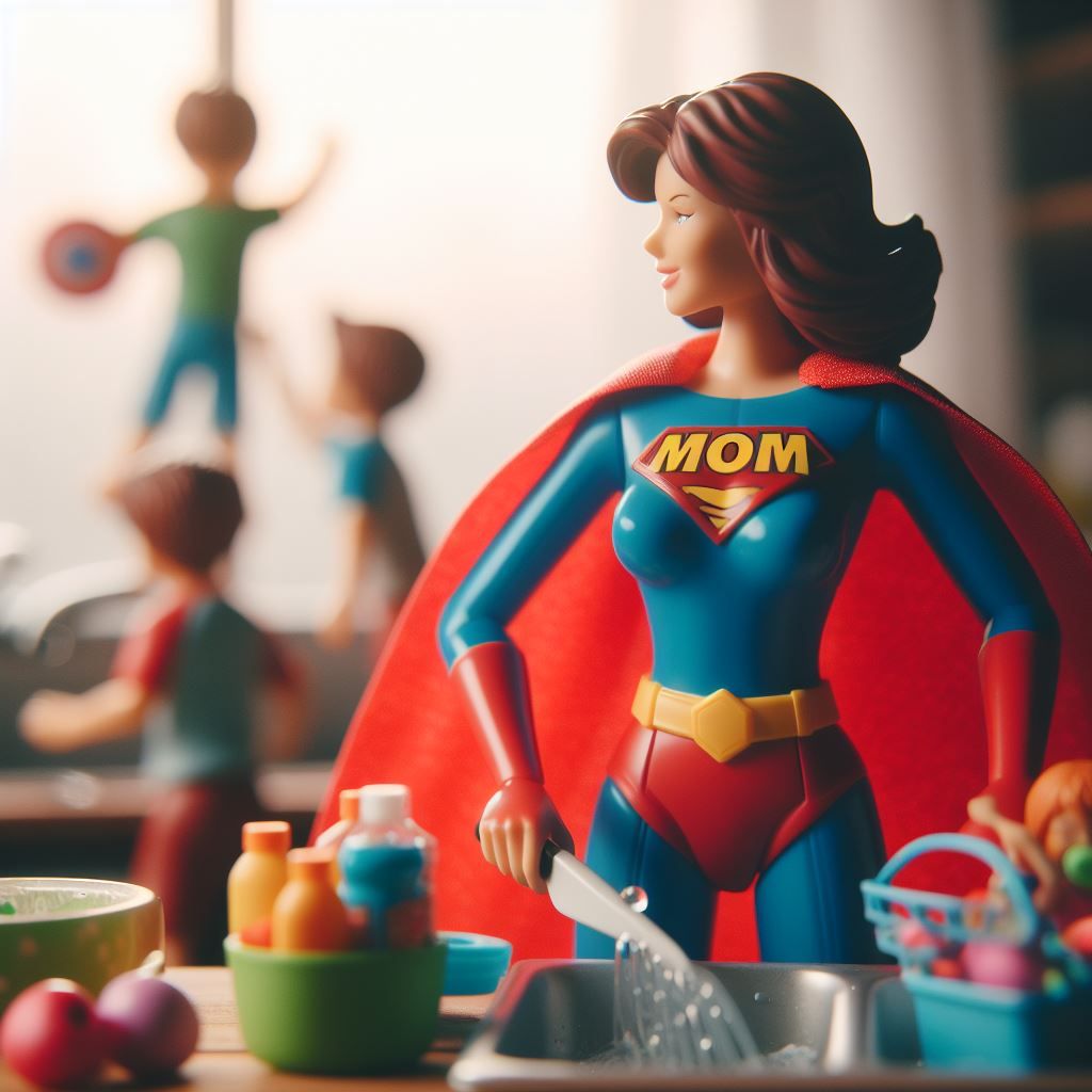 Supermom action figure