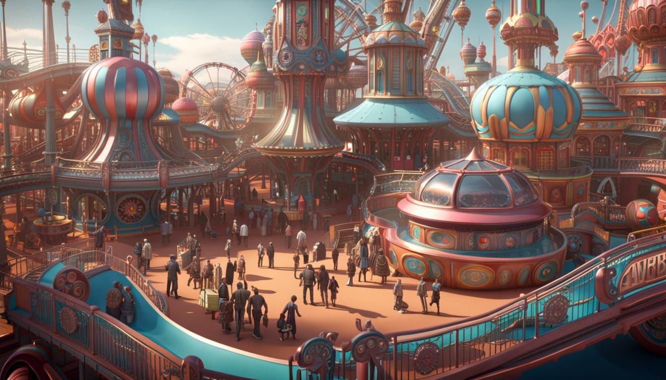 Cyborg Amusement Park