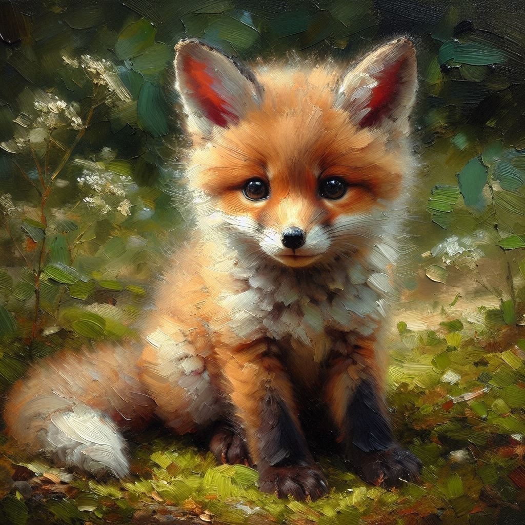 Fox Kit  by @Punkmeister