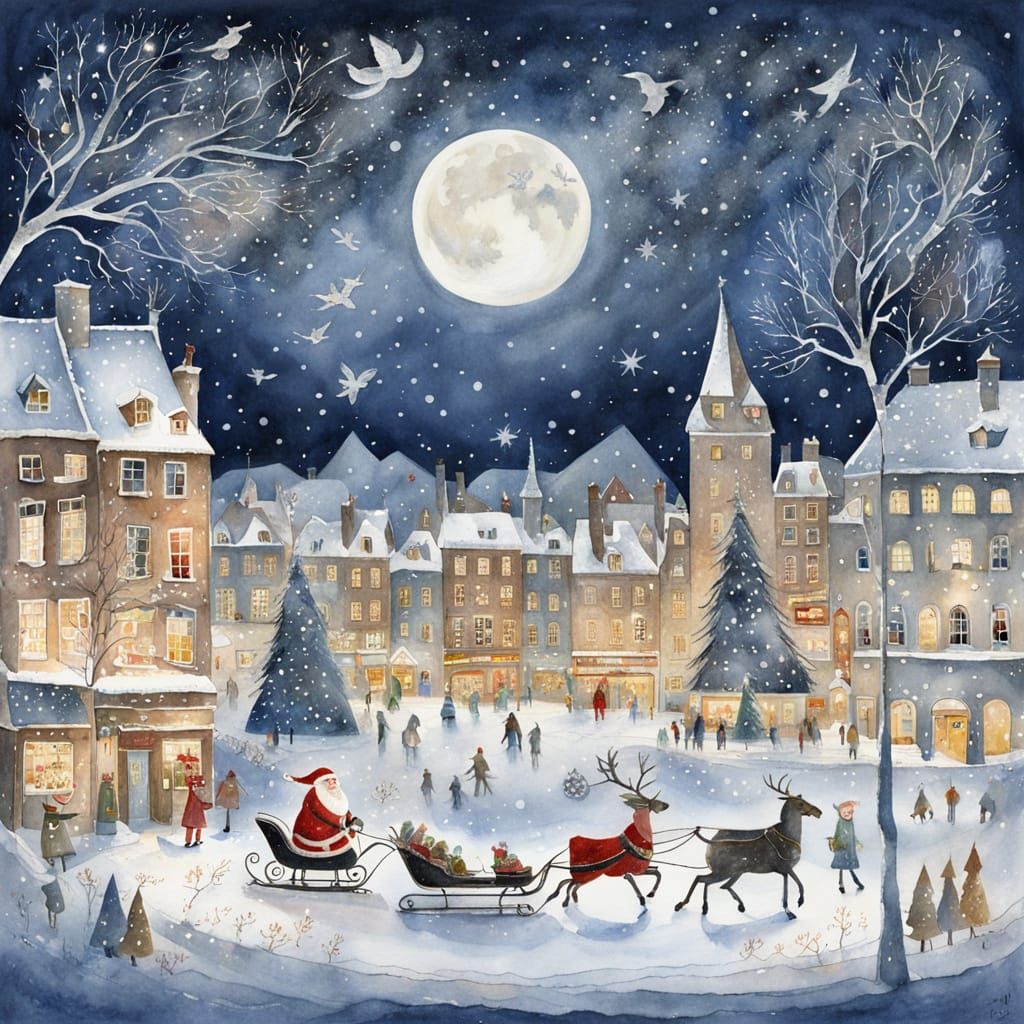 Christmas Eve  by @Carianne Cuthbertsson