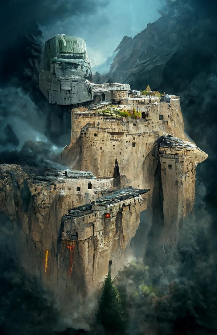 Crumbling Empire AI Generated Artwork NightCafe Creator