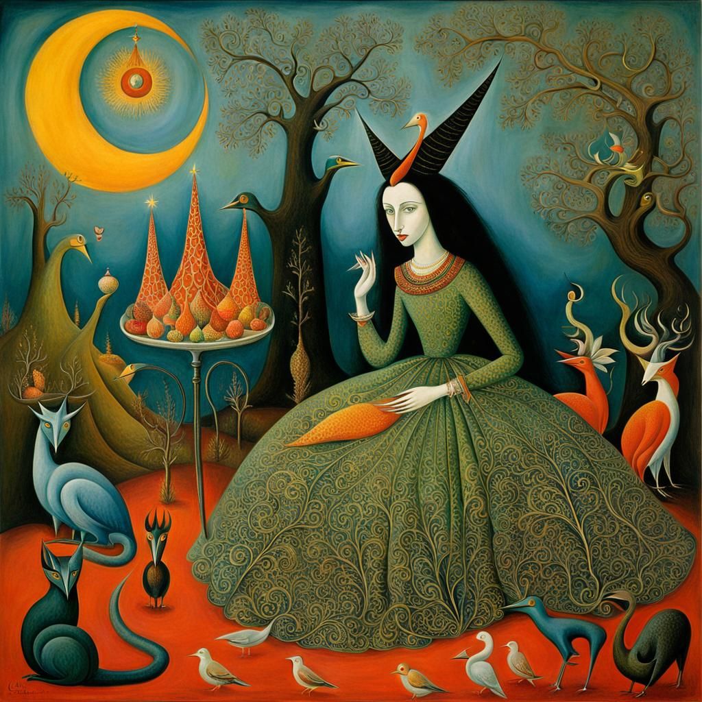 Style of Leonora Carrington