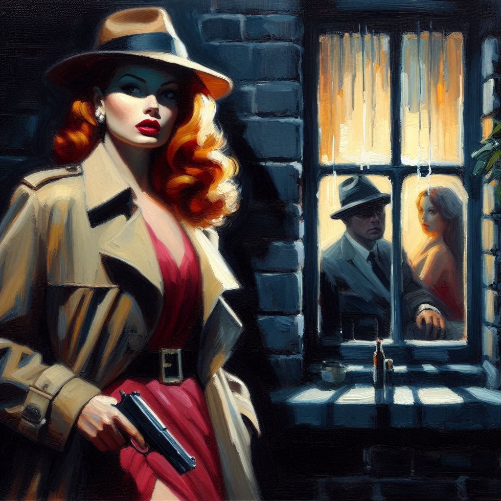 "The Pretty Peeper" A Noir Tale