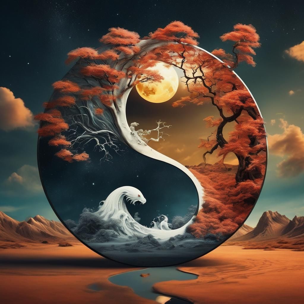 Yin and Yang  by @sasha