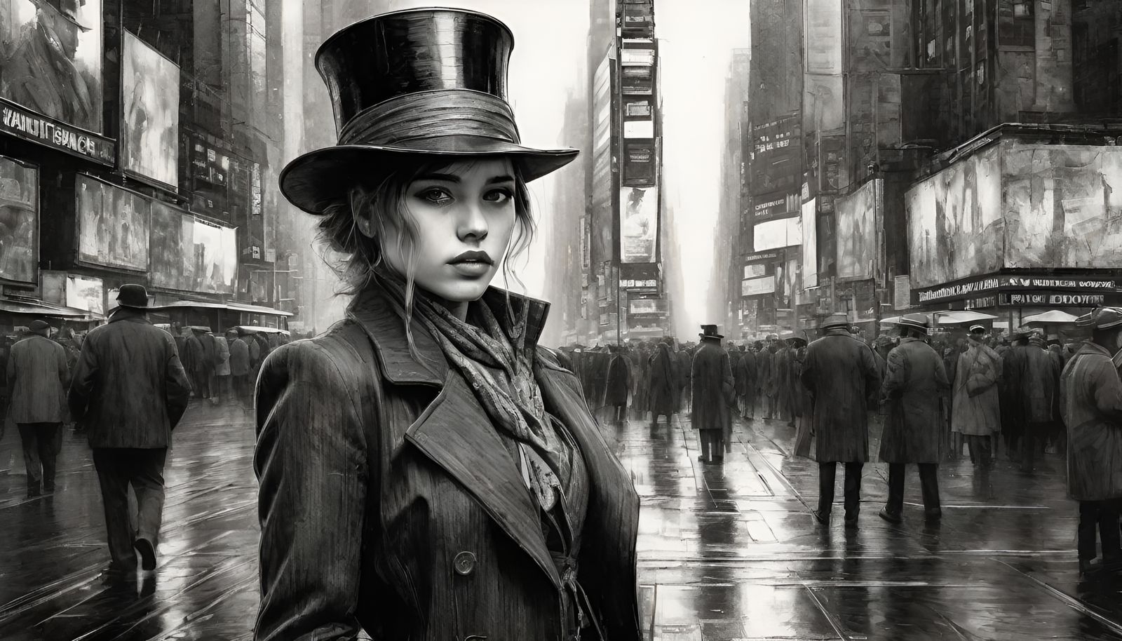 Times Square  by @Caed Aldwych