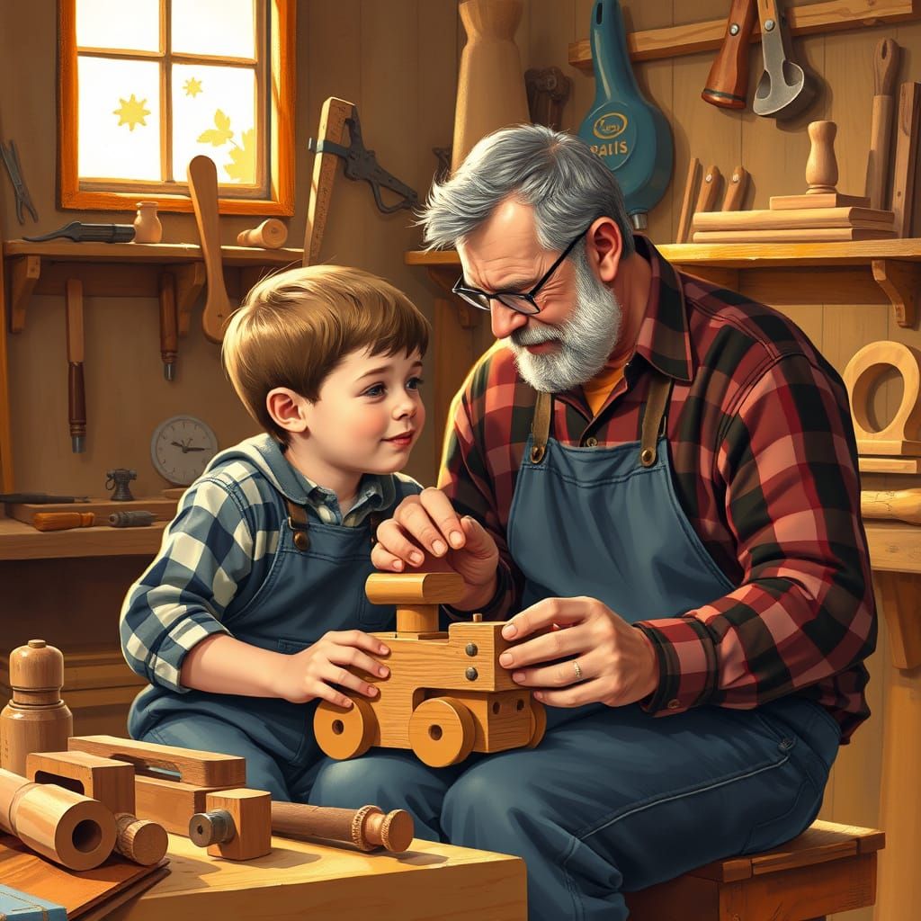 Father and son ❤️  by @Annemaree Marsh