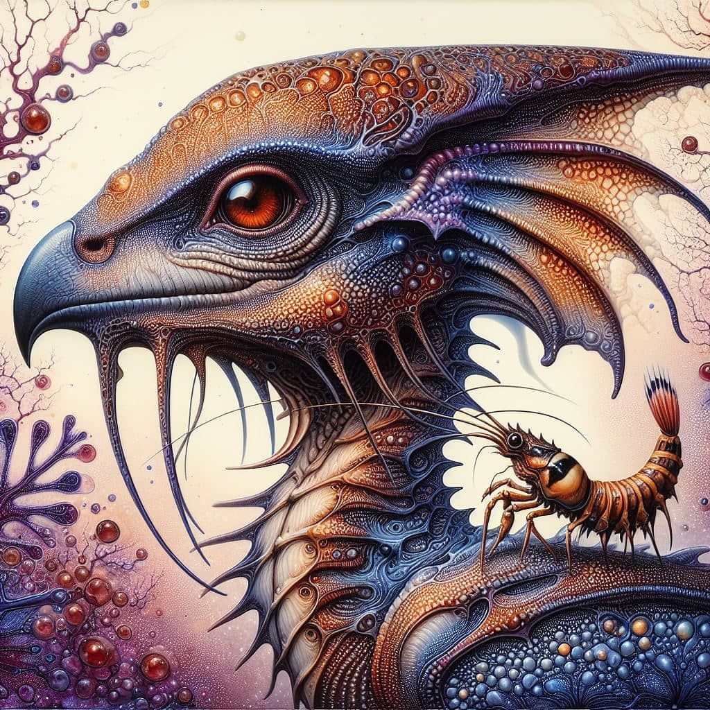 Alien Dendrosaur With Pet!!!!
