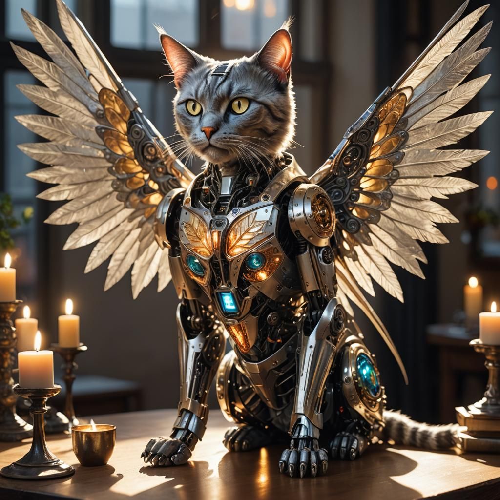 Cyborg Pet  by @A Vampires Bride