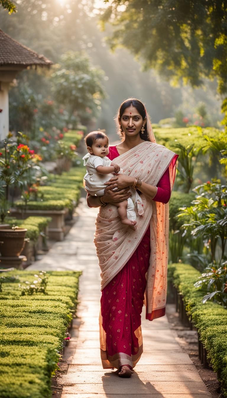 The village woman