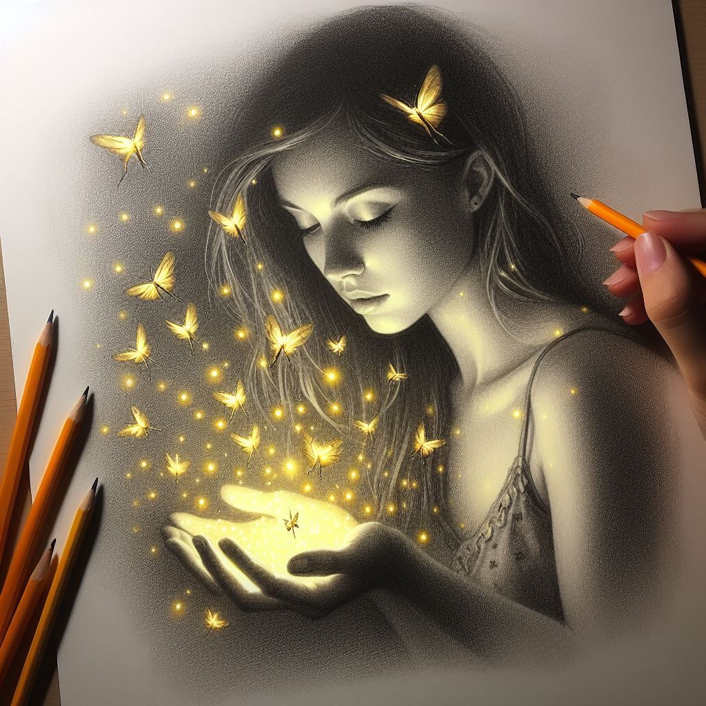 Fireflies in Art