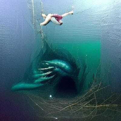 Thalassophobia AI Generated Artwork NightCafe Creator